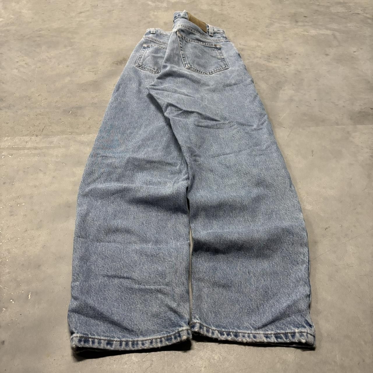 Calvin Klein × Vintage Crazy Vintage Y2K/2000s Light Wash Calvin Klein Essential Denim Jeans! Size US 30 / EU 46 - 4 Thumbnail