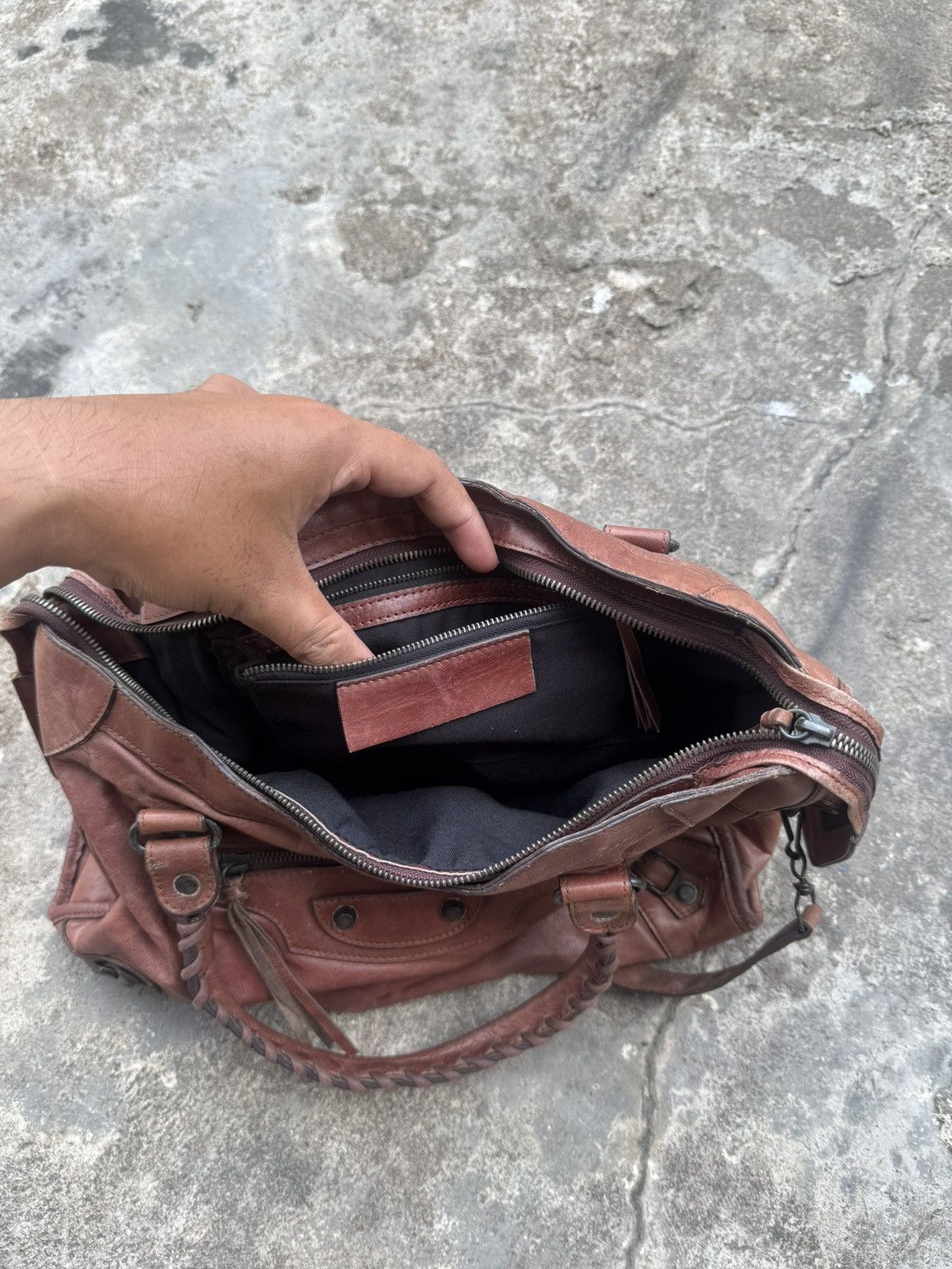 Vintage Leather City Bags Size ONE SIZE - 7 Thumbnail