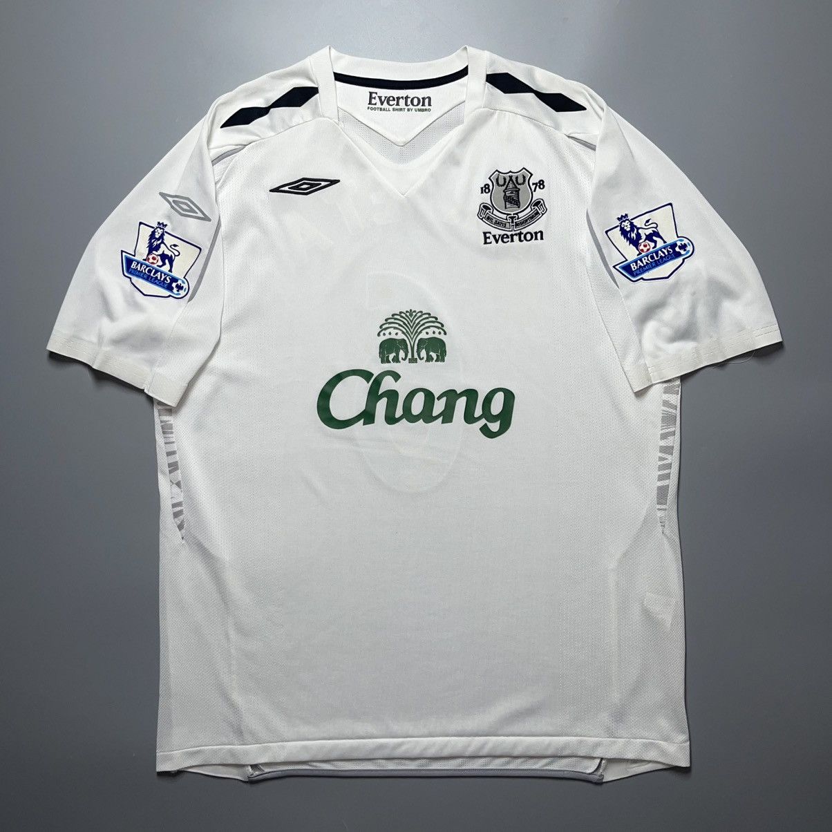 Umbro EVERTON UMBRO 2007/2008 FOOTBALL AWAY JERSEY #6 ARTETA Size US XXL / EU 58 / 5 - 2 Thumbnail