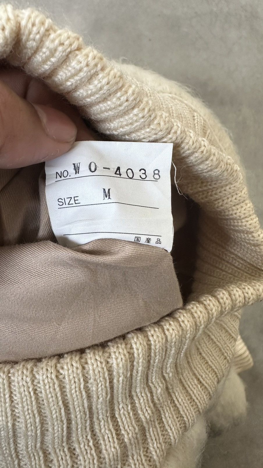 Other VINTAGE MICHEL THIERRY WAVE-LET WOOL JACKET Size US M / EU 48-50 / 2 - 6 Thumbnail