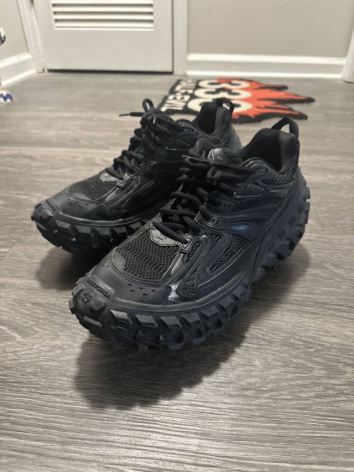 Balenciaga Balenciaga Bouncer Defender Sneaker Black | Grailed