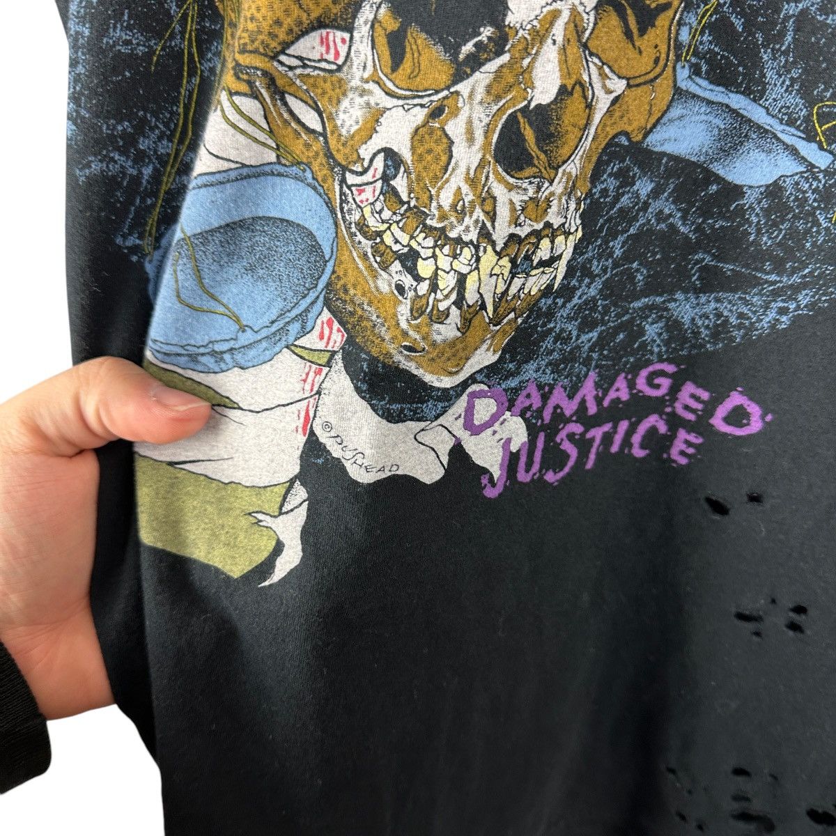 Band Tees Women’s Y2K Misguided Metallica Distressed Shirt Size S / US 4 / IT 40 - 7 Thumbnail