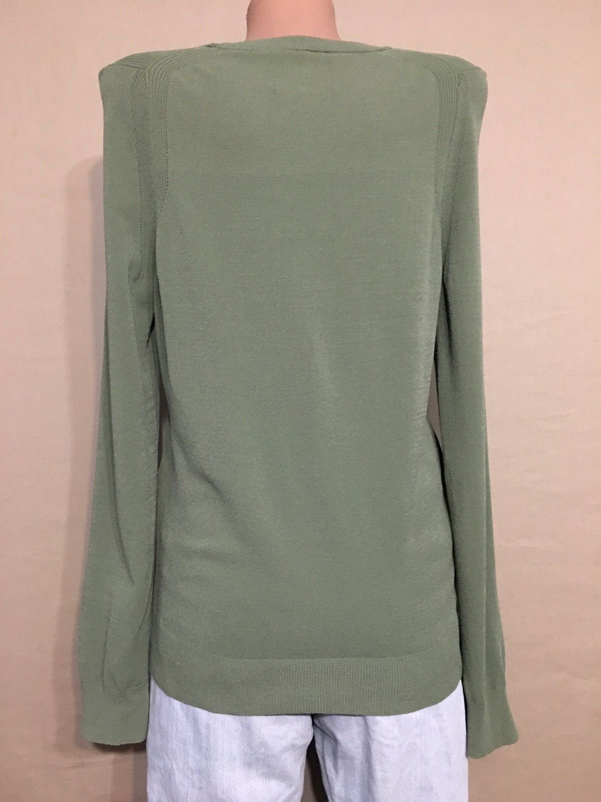 Zadig & Voltaire Zadig & Voltaire Rina V-Neck Olive Green Sweater Size S Size S / US 4 / IT 40 - 9 Thumbnail