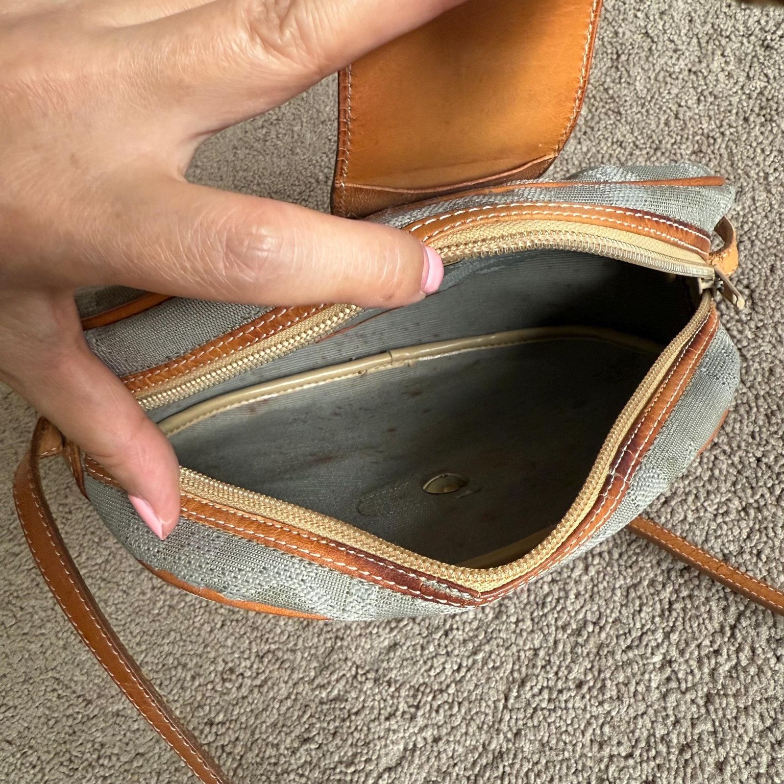 Dior Authentic rare vintage Christian Dior trotter crossbody bag Size ONE SIZE - 4 Thumbnail