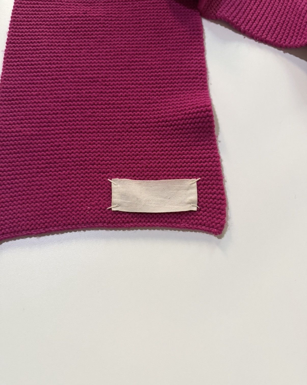 Maison Margiela AW1995 Hot Pink Scarf Size ONE SIZE - 3 Thumbnail