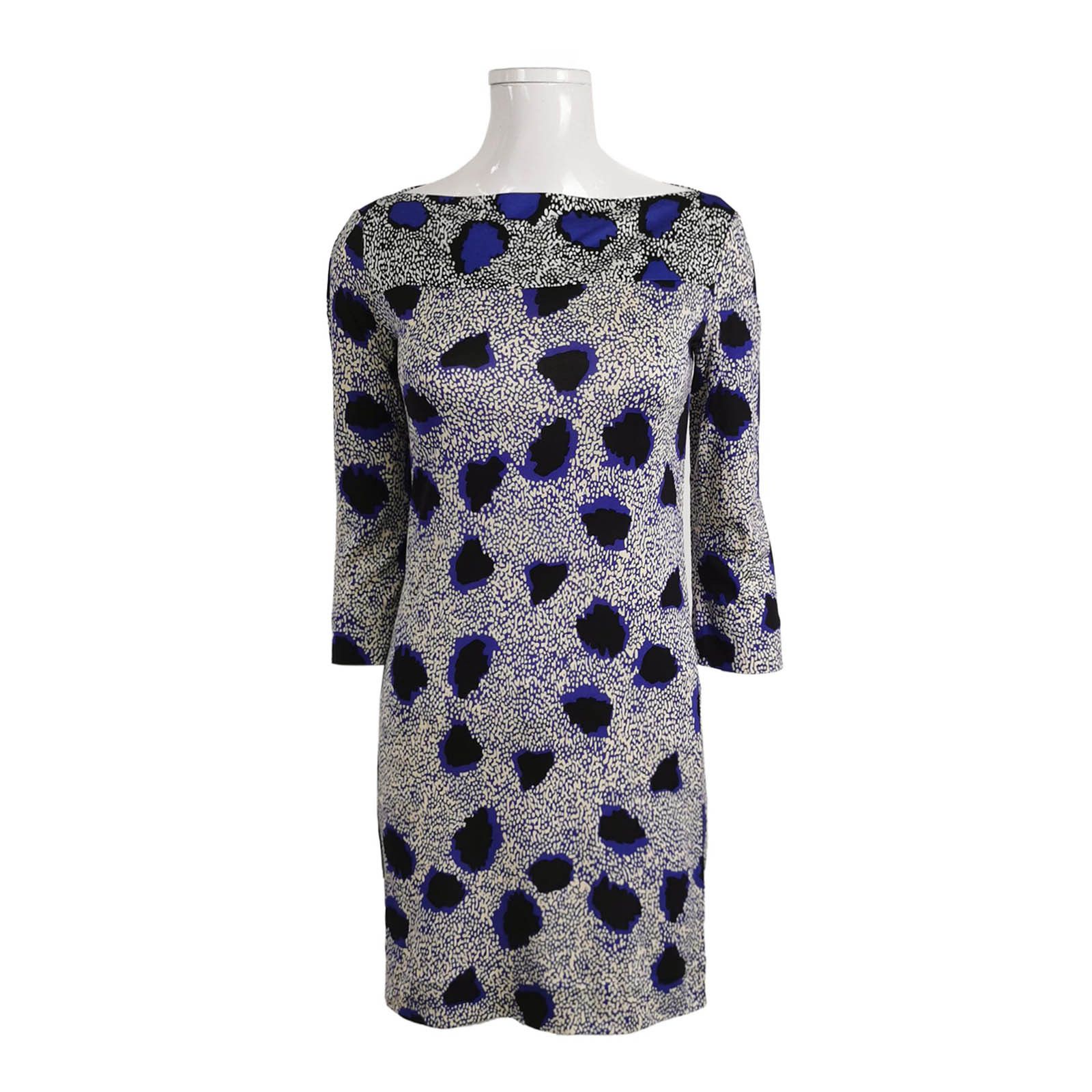 Diane von Furstenberg DIANE von FURSTENBERG Silk Printed Mini Dress US 0 Size XS / US 0-2 / IT 36-38 - 1 Thumbnail