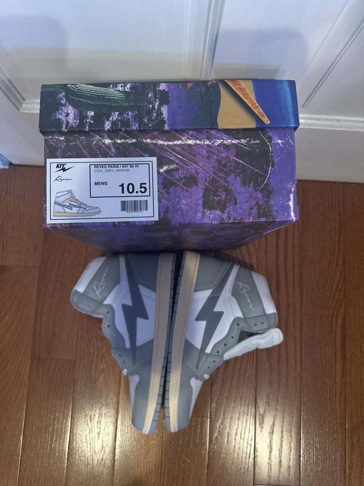 Reves Paris Reves Paris x Air Kiy ‘85 Hi size 10.5 Size US 10.5 / EU 43-44 - 7 Thumbnail