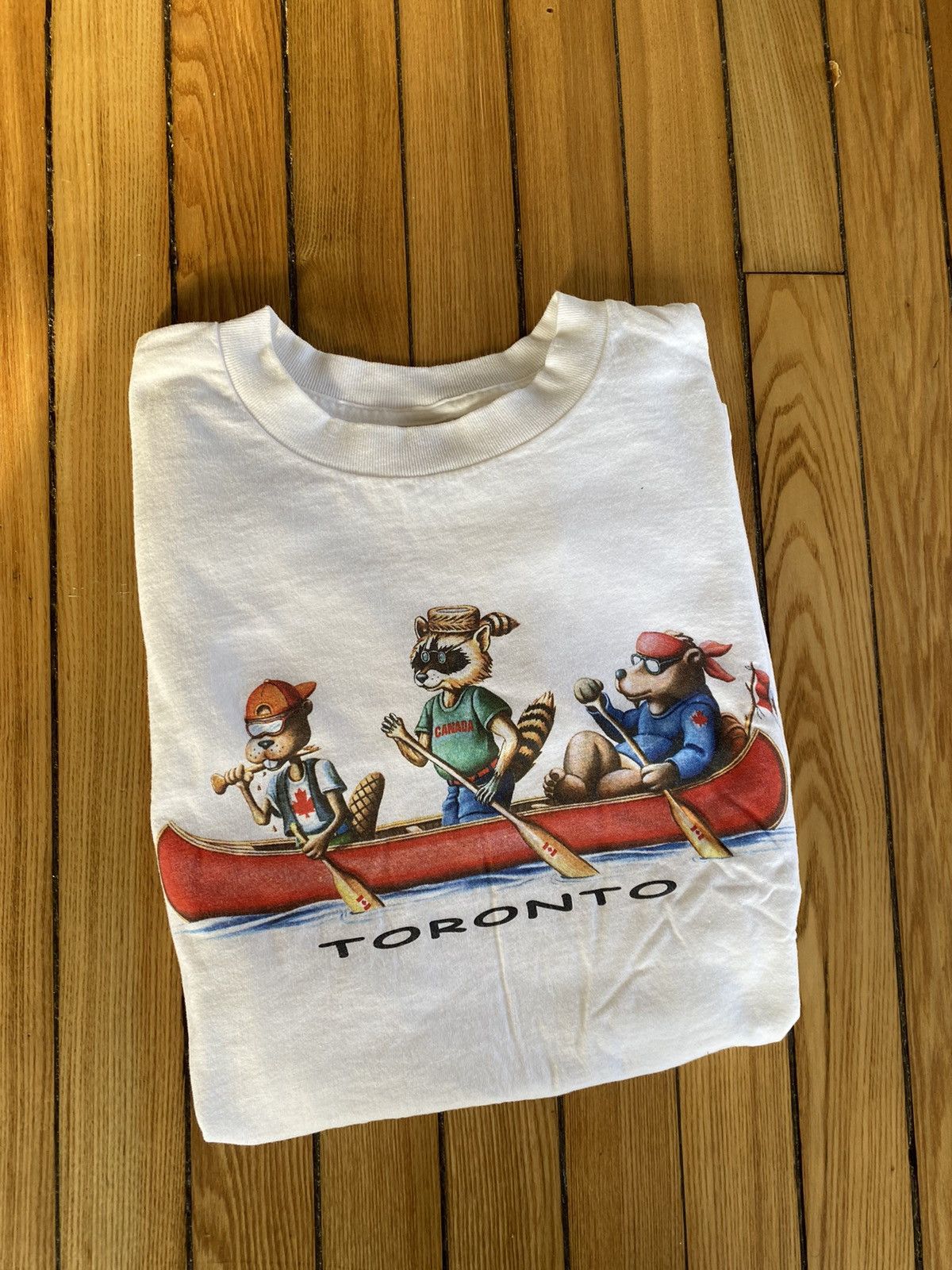 Hanes × Vintage Vintage Toronto T L/Xl Size US L / EU 52-54 / 3 - 1 Thumbnail