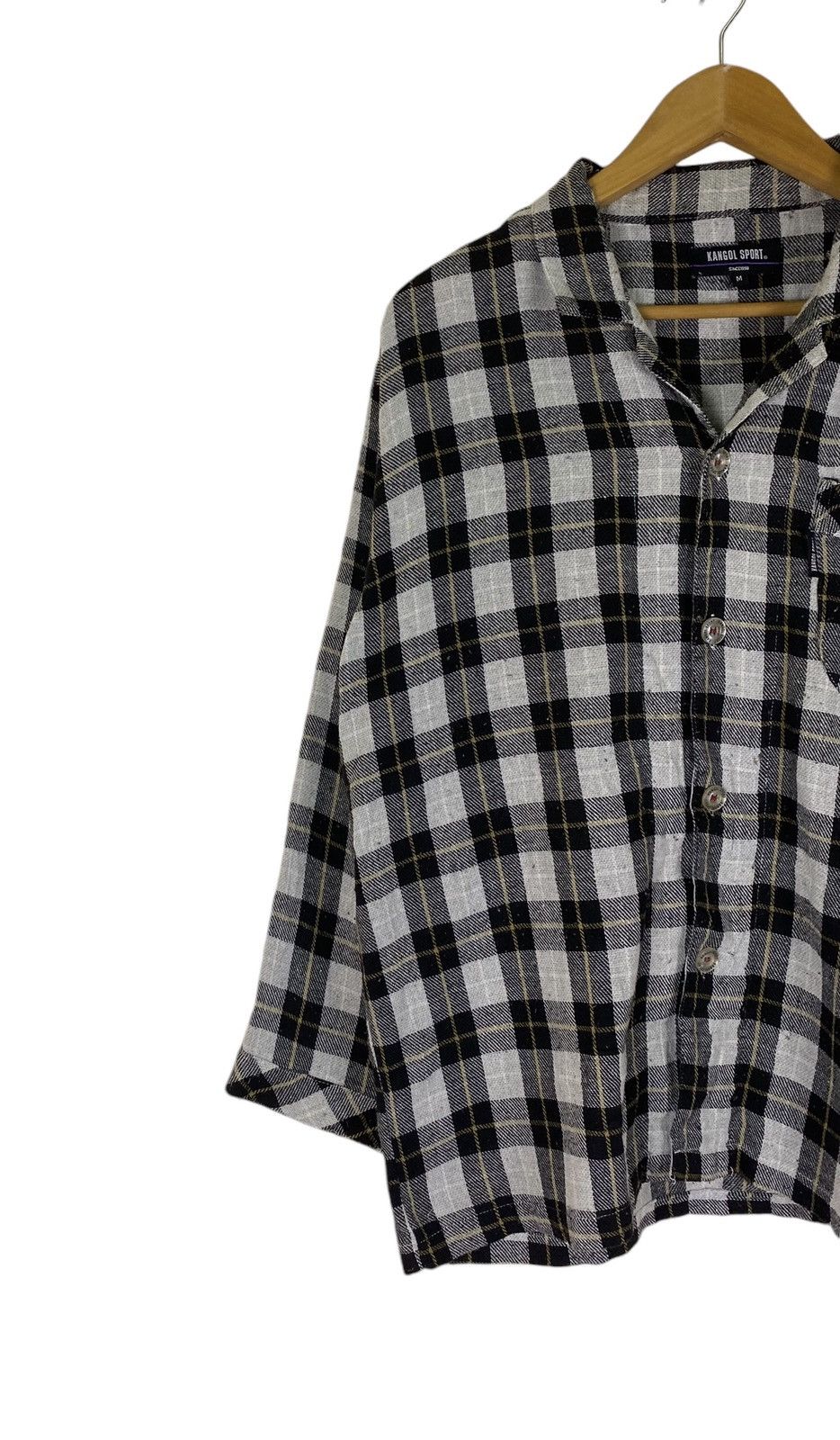Kangol Kangol Sport Flannel Button Up LS Shirt Size US M / EU 48-50 / 2 - 3 Thumbnail