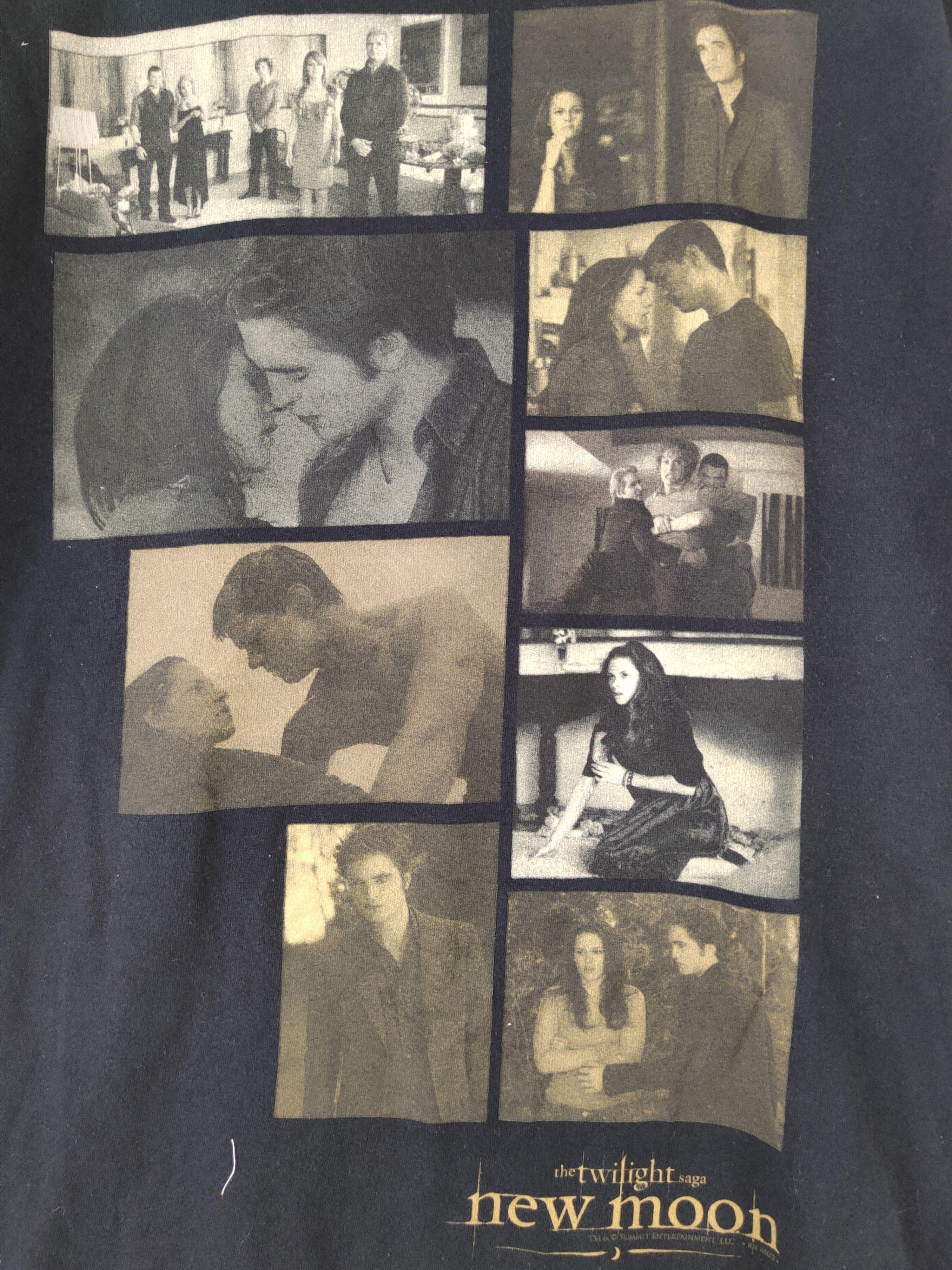 Vintage DL Twilight New Moon black movie Short Sleeve T-shirt #2078 Size US XL / EU 56 / 4 - 3 Thumbnail