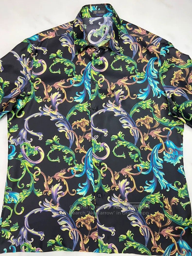 Versace Versace Baroque silk shirt Size US XXL / EU 58 / 5 - 3 Thumbnail