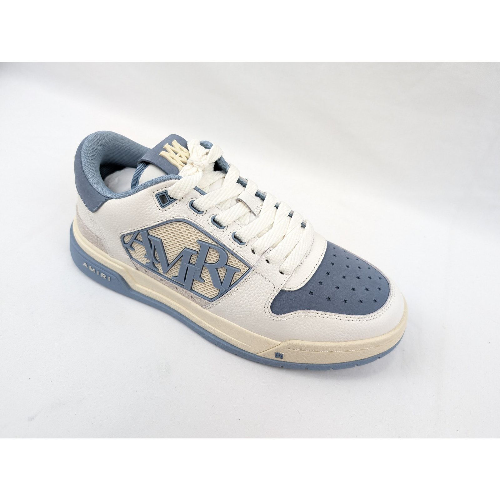 Amiri o1rshd1 Classic Low Top Sneakers in Ashley Blue Size US 13 / EU 46 - 2 Thumbnail