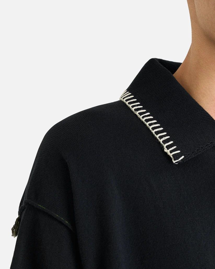 Namacheko o1s1v1r1oon0825 Polo Knit in Blue Nero Size US M / EU 48-50 / 2 - 4 Thumbnail