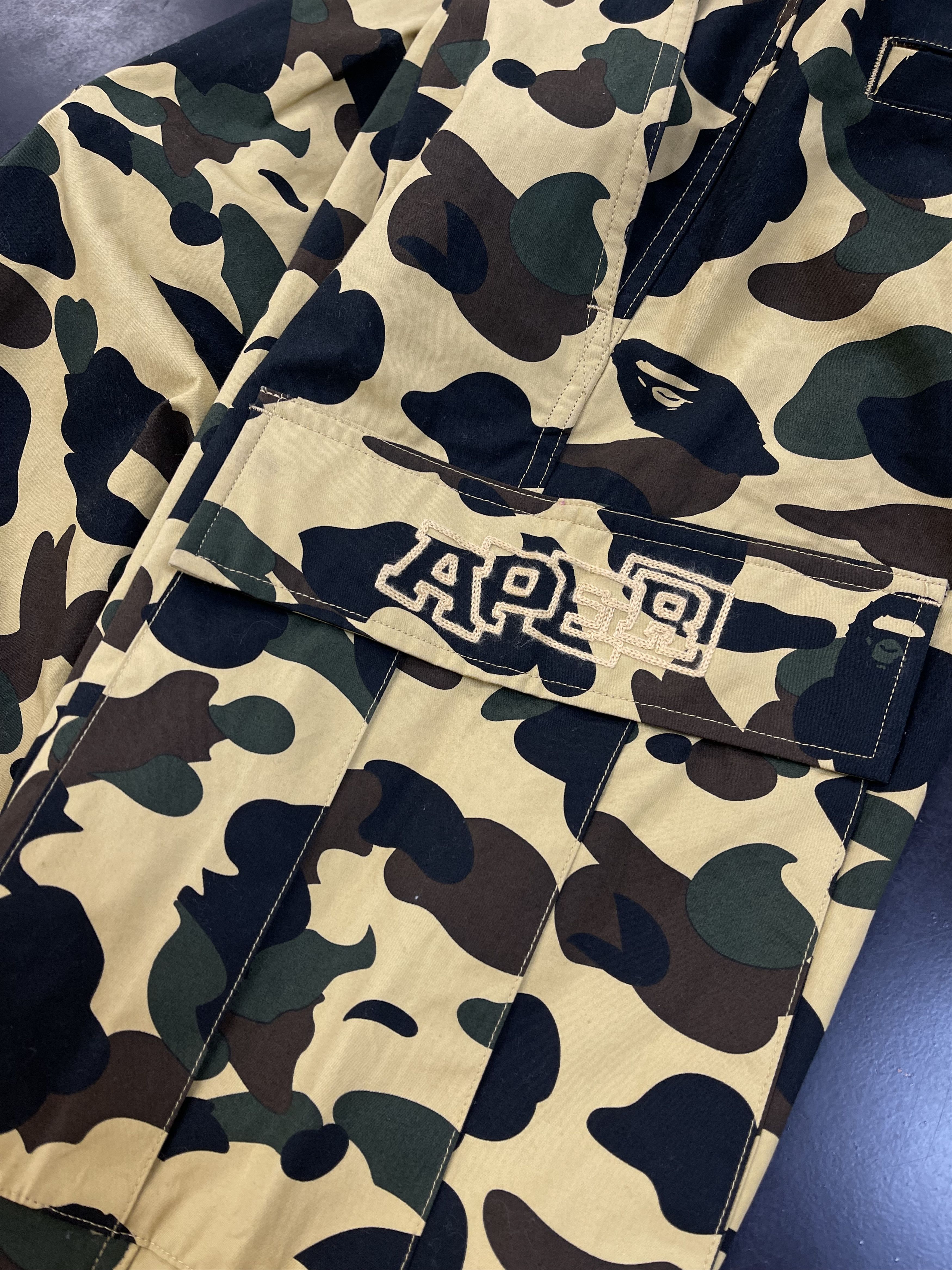 Bape Bape 1st Camo Cargo Pants SS22 Khaki Size US 38 / EU 54 - 5 Thumbnail