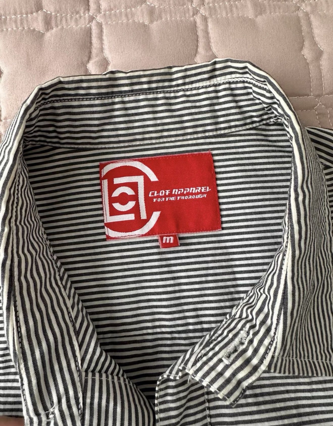CLOT Authentic CLOT C.S.A striped shirt Size US M / EU 48-50 / 2 - 2 Thumbnail
