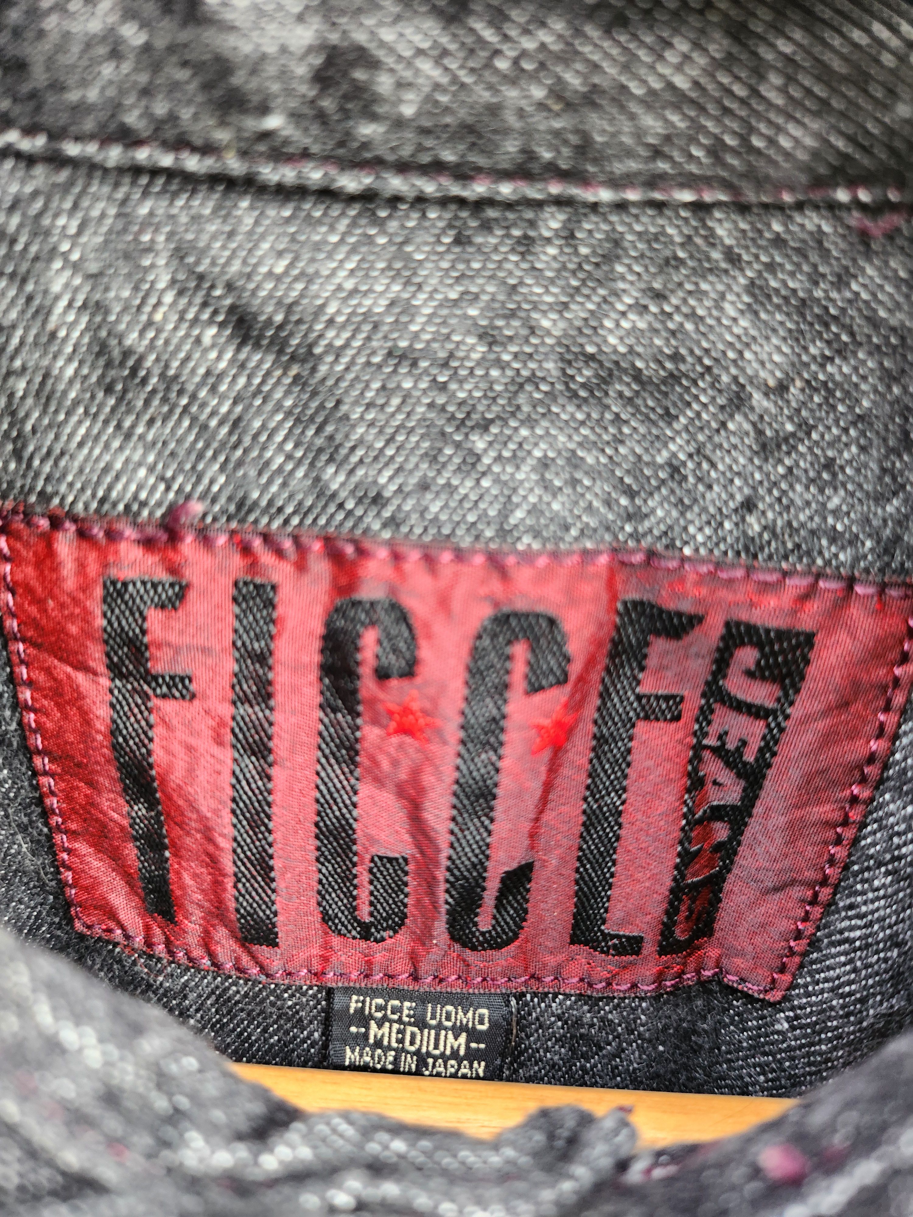 If Six Was Nine × Japanese Brand × Yoshiyuki Konishi FICCE JEANS by YOSHIYUKI KONISHI DENIM SHIRT Size US M / EU 48-50 / 2 - 5 Thumbnail