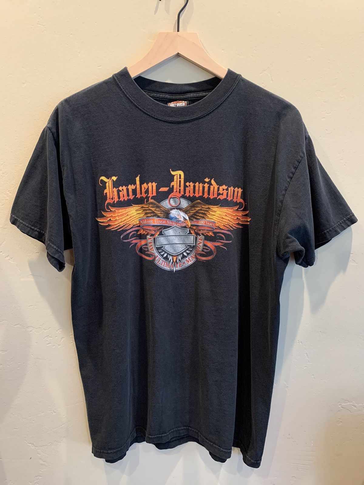 Harley Davidson × Vintage *RARE* Vintage Harley Davidson Gainesville Florida T-Shirt L Size US L / EU 52-54 / 3 - 1 Thumbnail