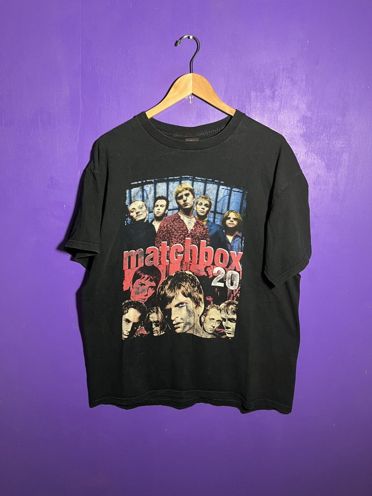 Band Tees × Vintage Vintage 2001 Matchbox 20 USA tour t-shirt Size US XL / EU 56 / 4 - 1 Thumbnail