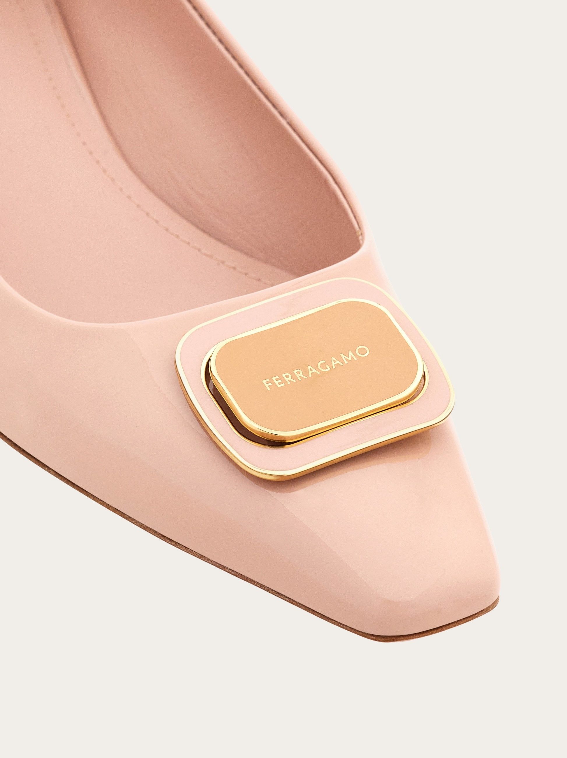 Salvatore Ferragamo o1y0426 Ballet Flats in Blush Size US 6 / IT 36 - 5 Thumbnail