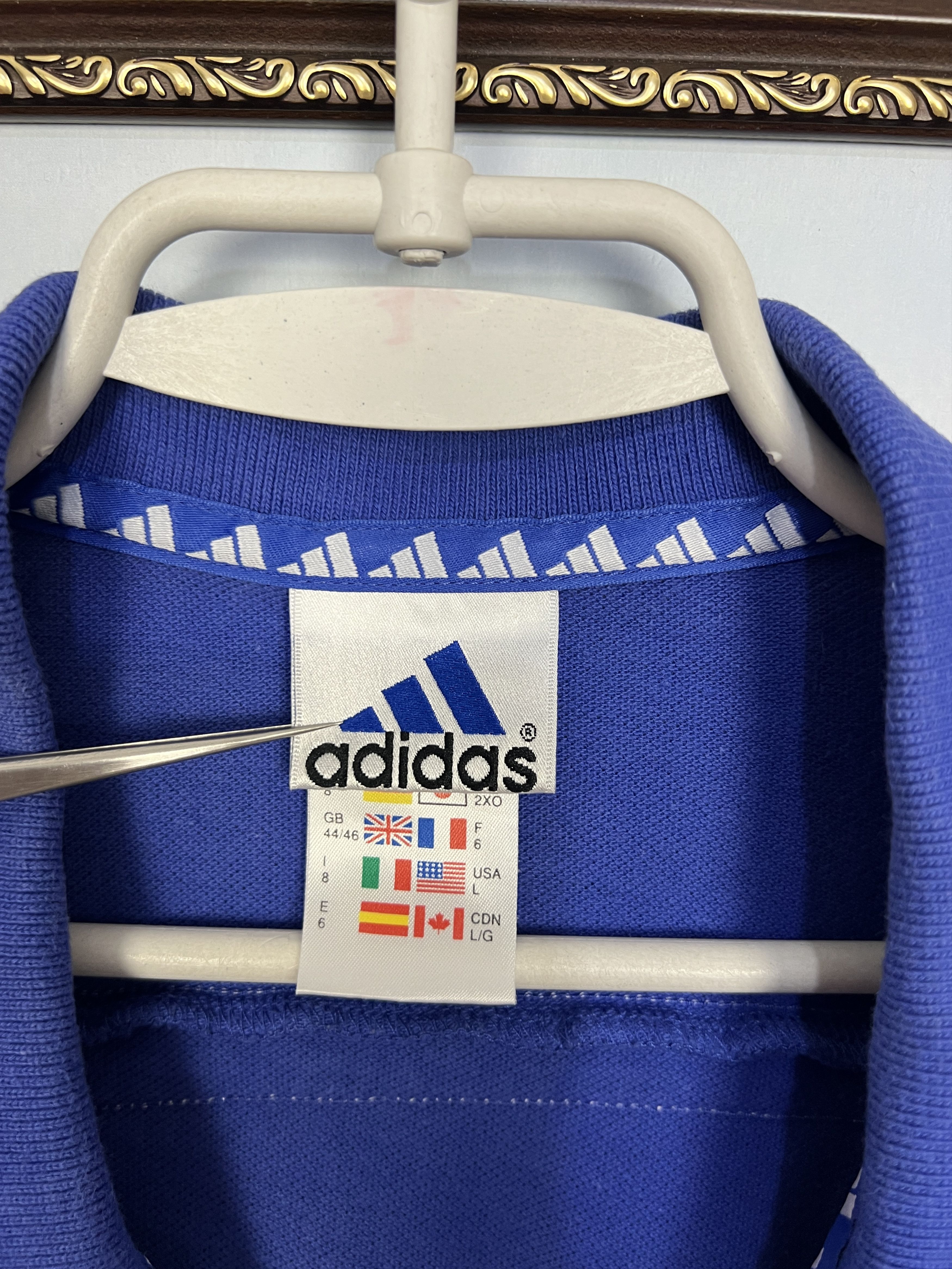 Adidas Vintage 90's Adidas FC Schalke 04 Football Shirt Soccer Size US L / EU 52-54 / 3 - 6 Thumbnail