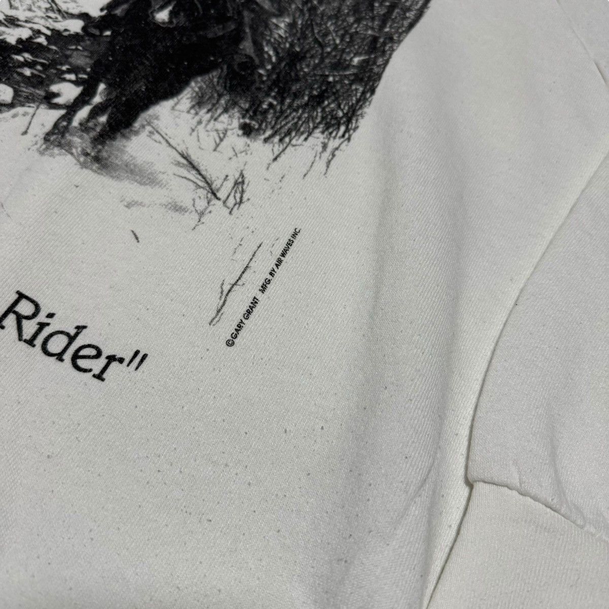 Vintage Vintage Gary Grant Lonesome Rider Art Sweatshirt Adult XL Size US XL / EU 56 / 4 - 3 Thumbnail