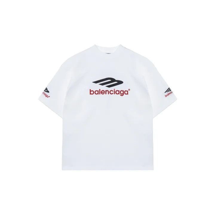 Balenciaga Balenciaga 3B Sports Icon Logo T-shirt 0079-2507 Size US M / EU 48-50 / 2 - 2 Thumbnail