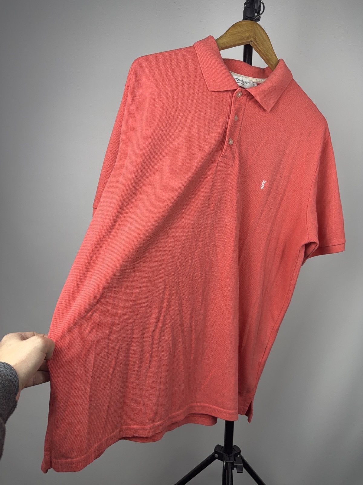 Yves Saint Laurent Vintage 90s Retro Luxury YSL Yves Saint Laurent polos Size US XL / EU 56 / 4 - 10 Thumbnail