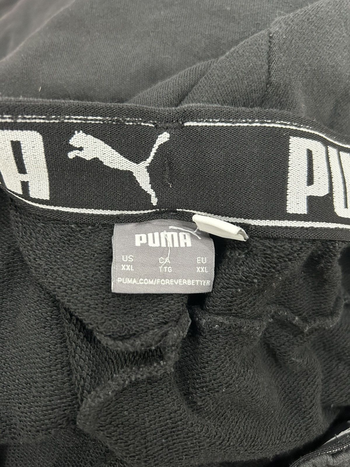 Puma Puma black sweatpants Size US 35 - 3 Thumbnail