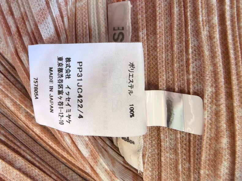 Issey Miyake Issey Miyake size:4 Pink snowflake denim lapel jacket Size XS / US 0-2 / IT 36-38 - 4 Thumbnail