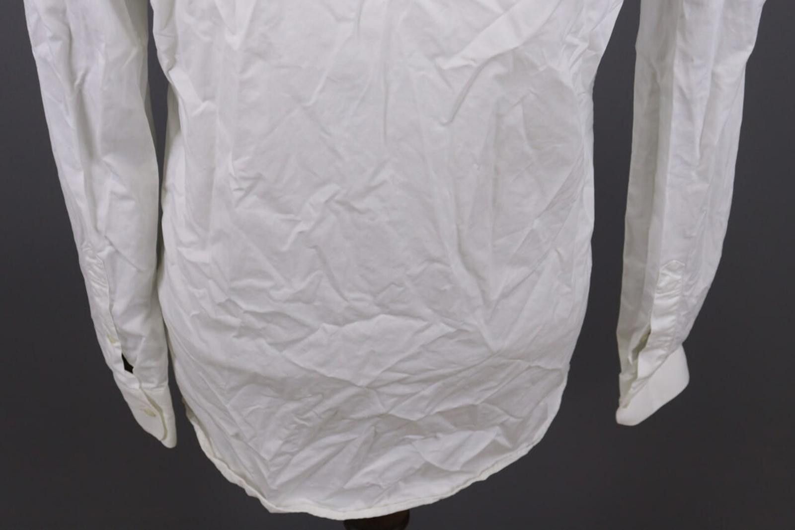 Suitsupply Suit Supply Egyptian Cotton White Shirt Size 41 / L Size US M / EU 48-50 / 2 - 12 Thumbnail