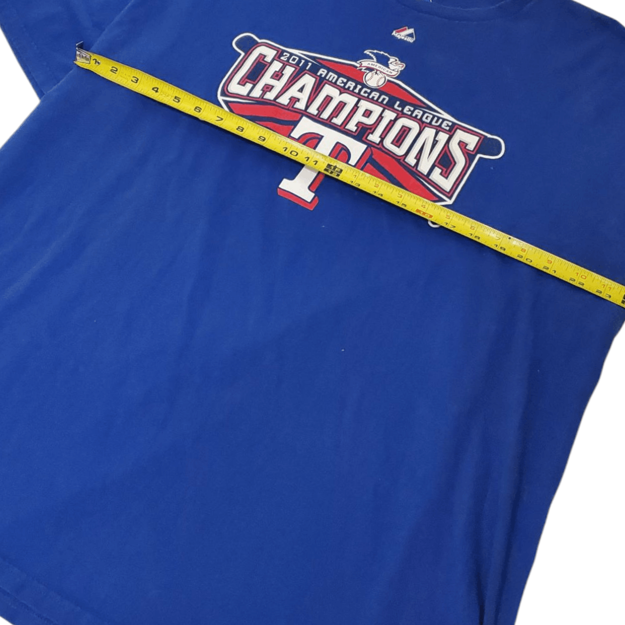 MLB × Vintage 2011 Texas Rangers Division Champions T-Shirt Size US XXL / EU 58 / 5 - 5 Thumbnail