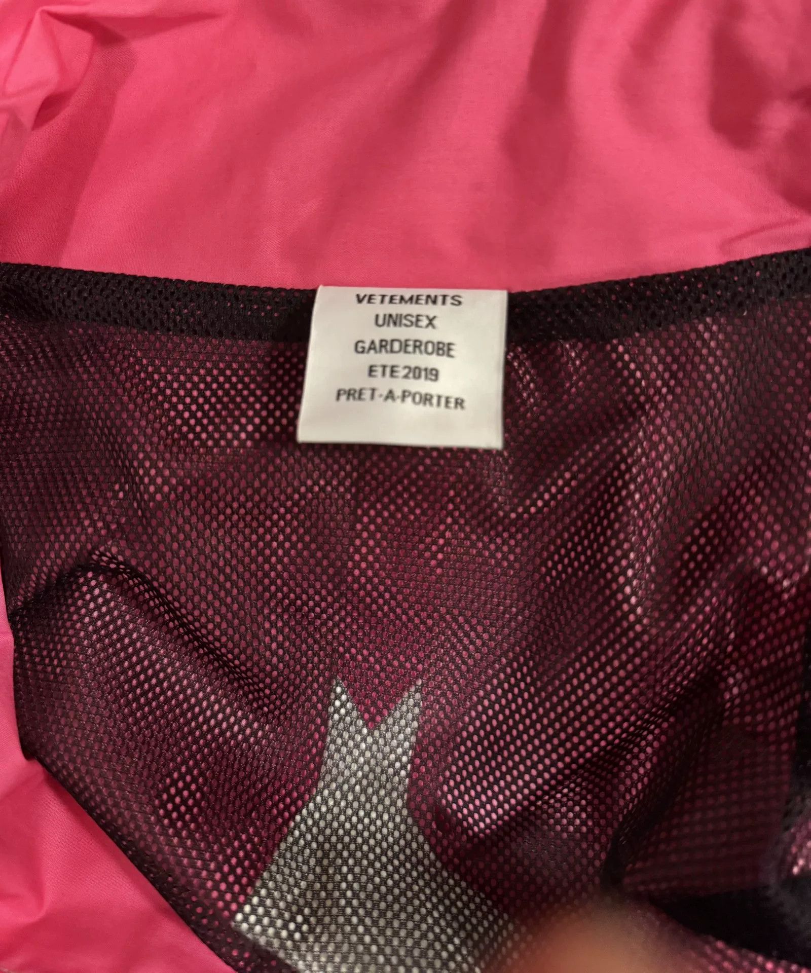 Vetements vetements color-block jacket in pink and gray Size US L / EU 52-54 / 3 - 3 Thumbnail