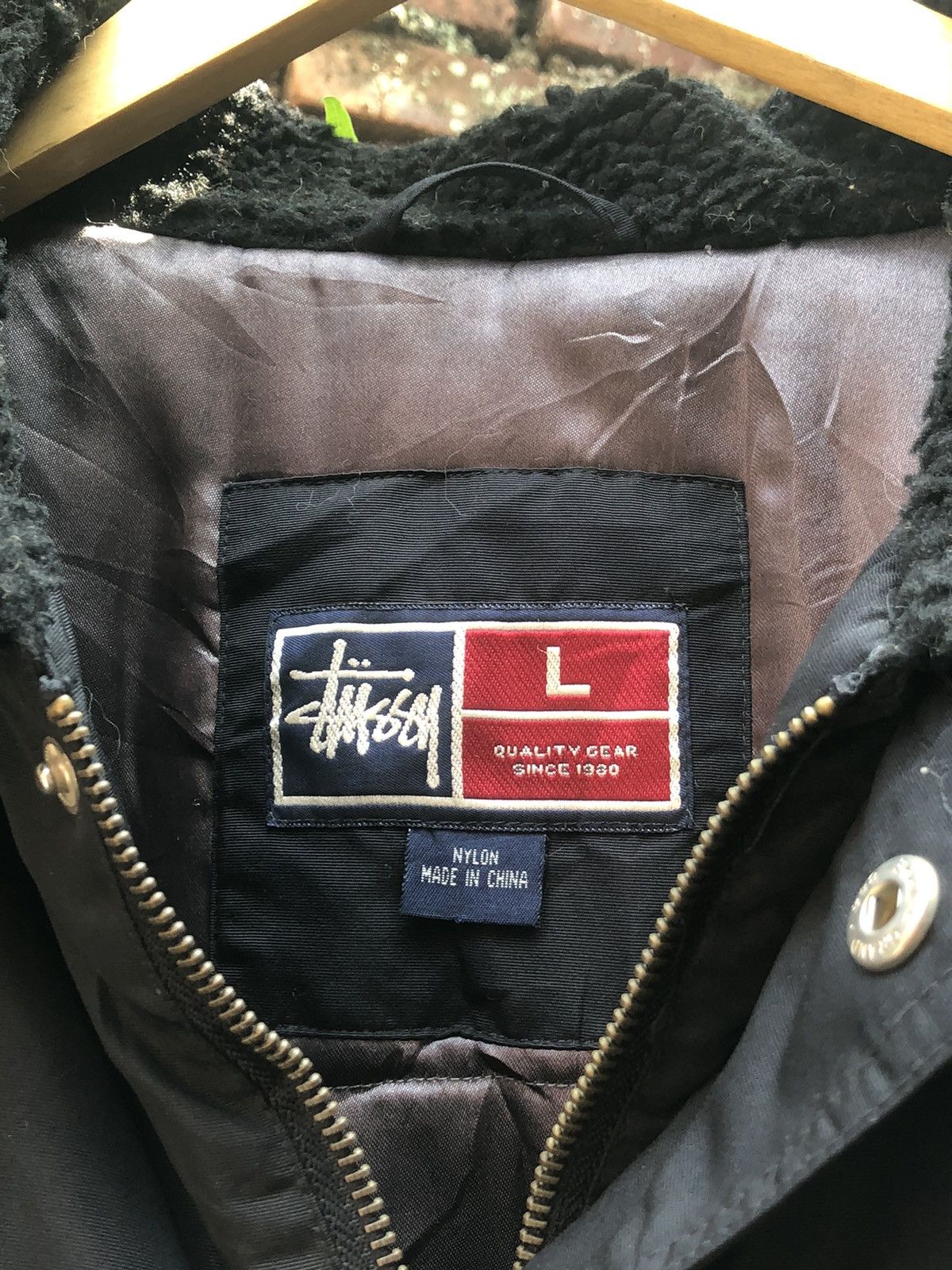 Stussy × Vintage Jacket stussy 90s Size US L / EU 52-54 / 3 - 3 Thumbnail