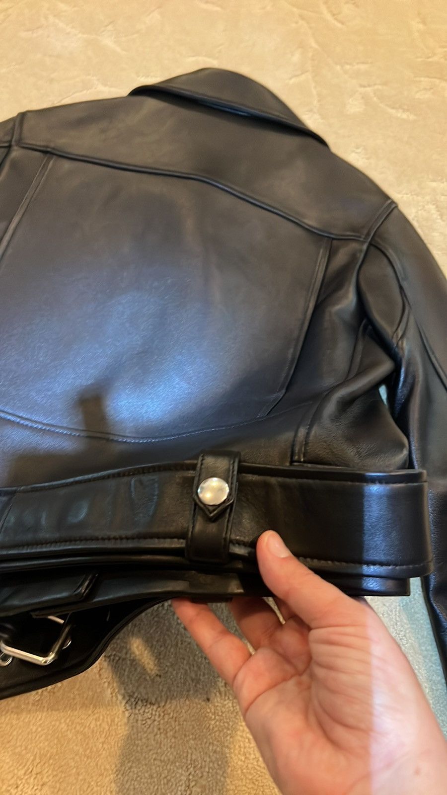 Acne Studios Acne Studios Cropped biker jacket black 34 NWOT Size XXS / US 00 / IT 34 - 11 Thumbnail