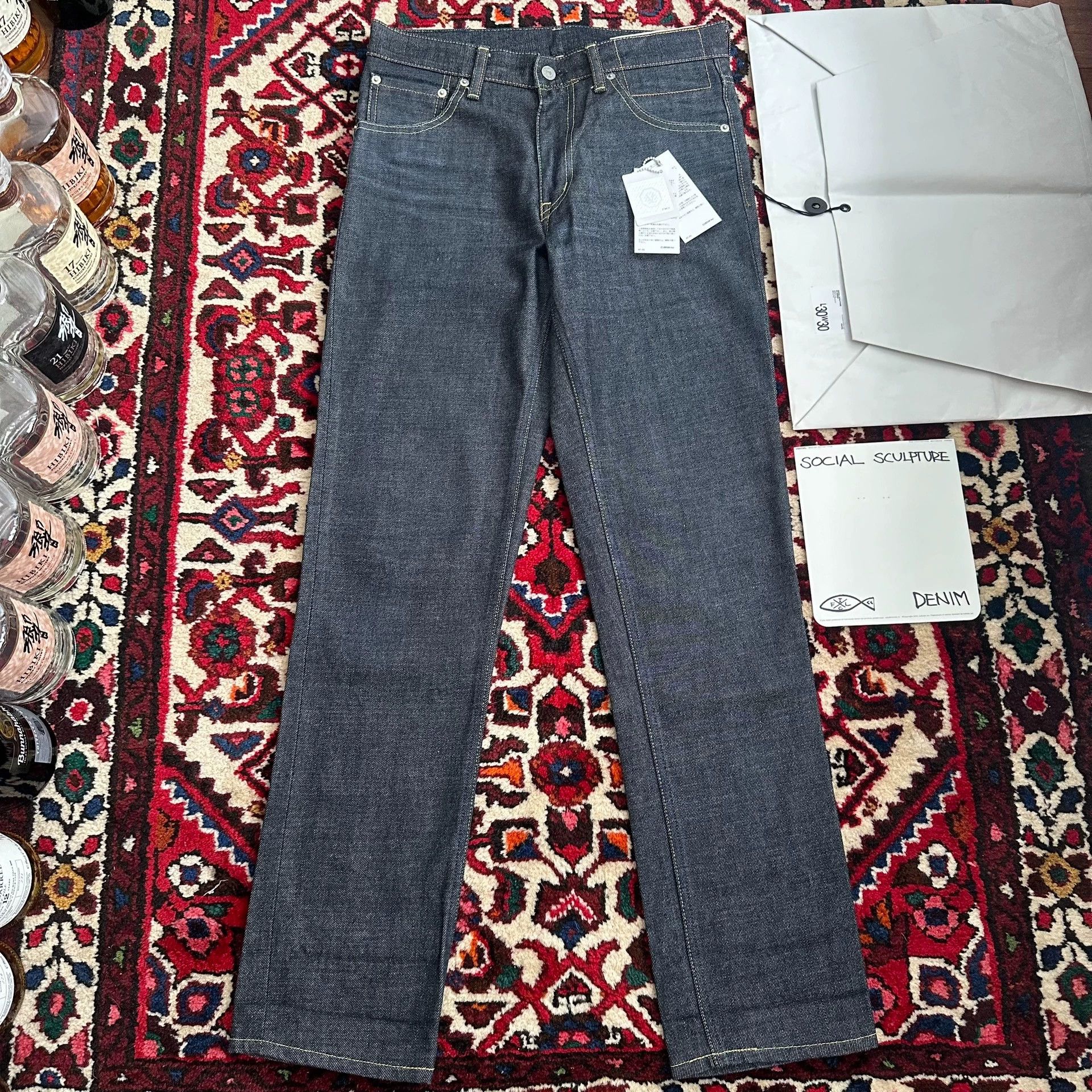 Visvim visvim 13aw 03r nw raw denim jeans w30l30 mint Size US 30 / EU 46 - 2 Thumbnail