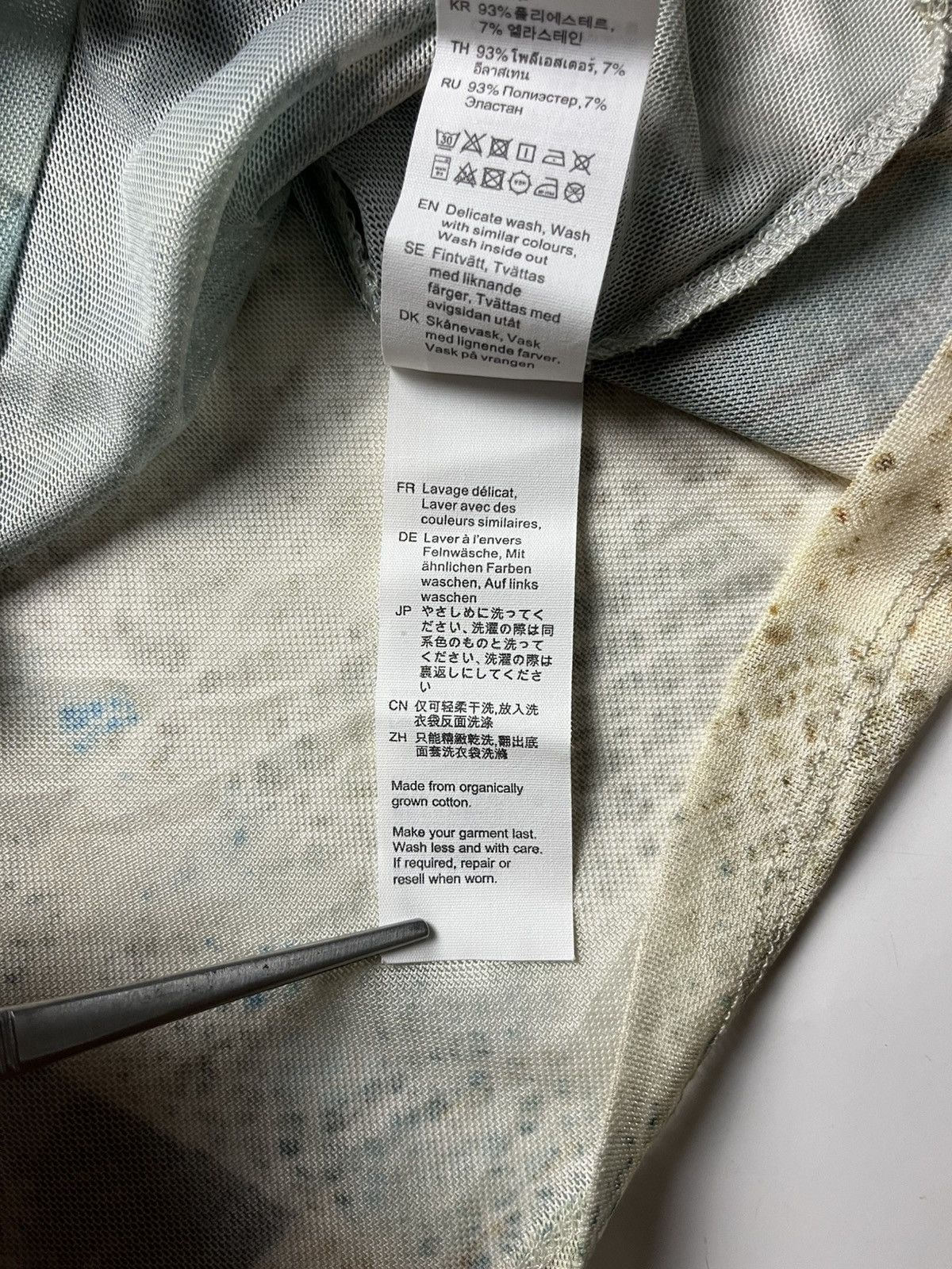 Acne Studios Acne Studio Elway Printed Mesh Top Size M / US 6-8 / IT 42-44 - 17 Thumbnail