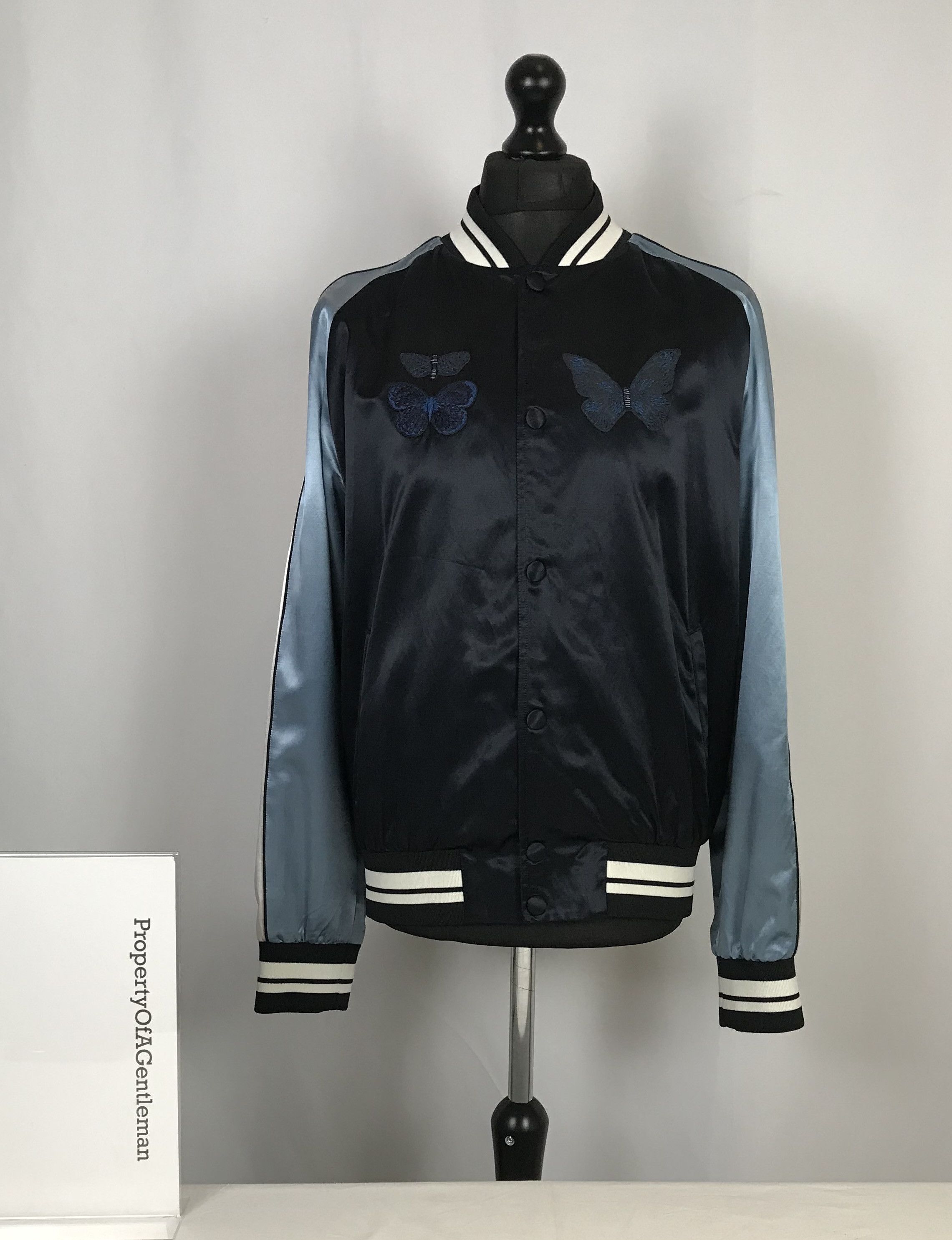 Valentino Silk Bomber Jacket