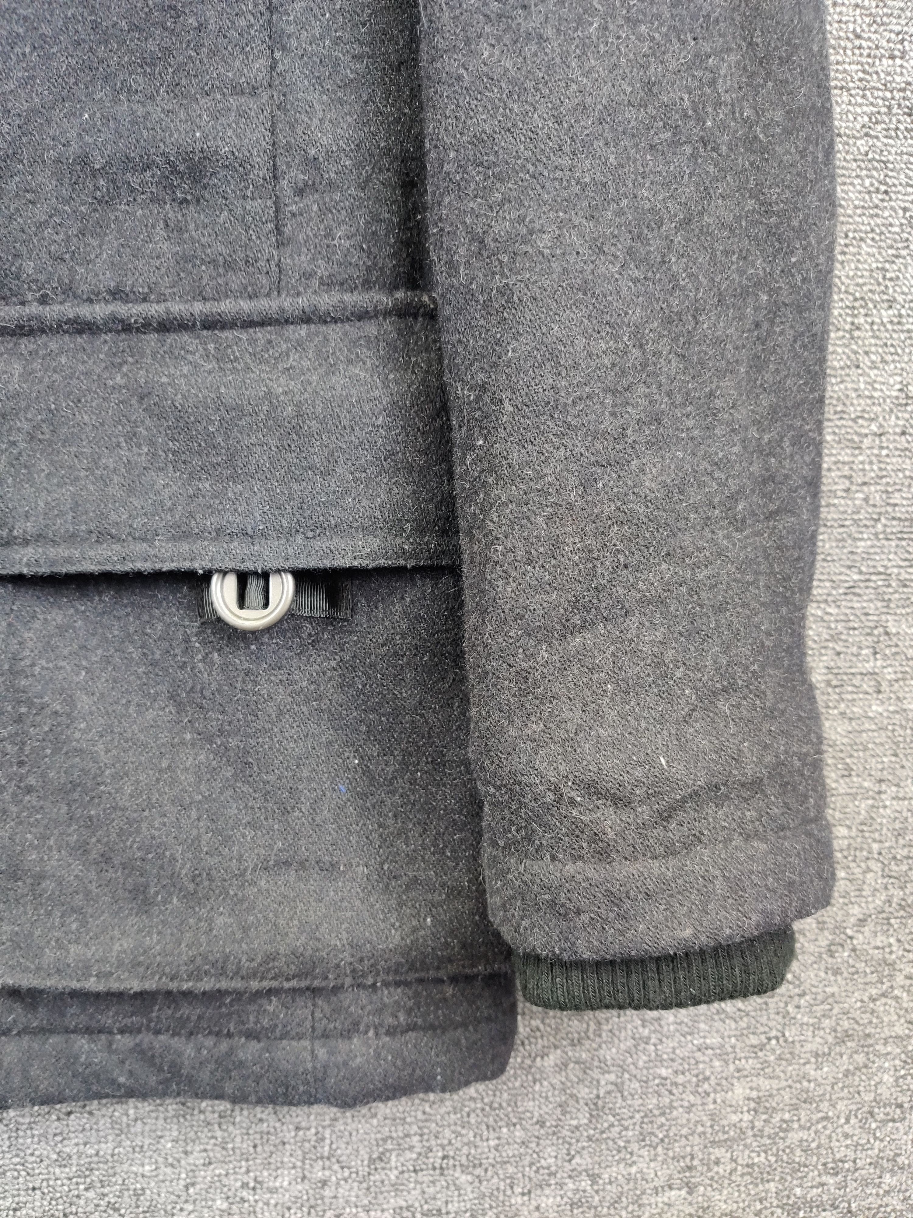Mossimo Vintage Mossimo Wool Coat Hooded Jacket Size US M / EU 48-50 / 2 - 3 Thumbnail