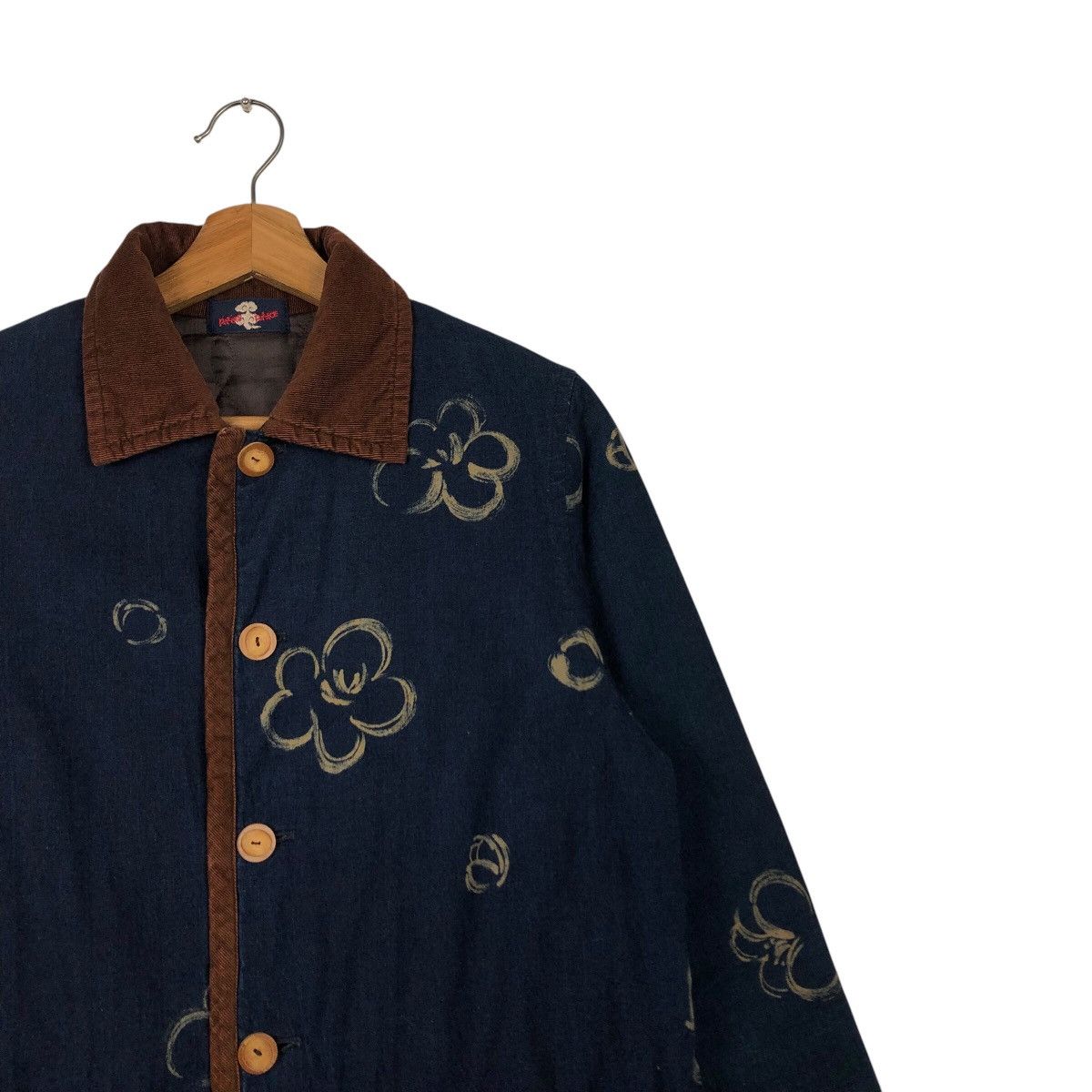 45rpm 📌Vintage Indigo Denim Button Chore Jacket Japan Made Size US M / EU 48-50 / 2 - 7 Thumbnail