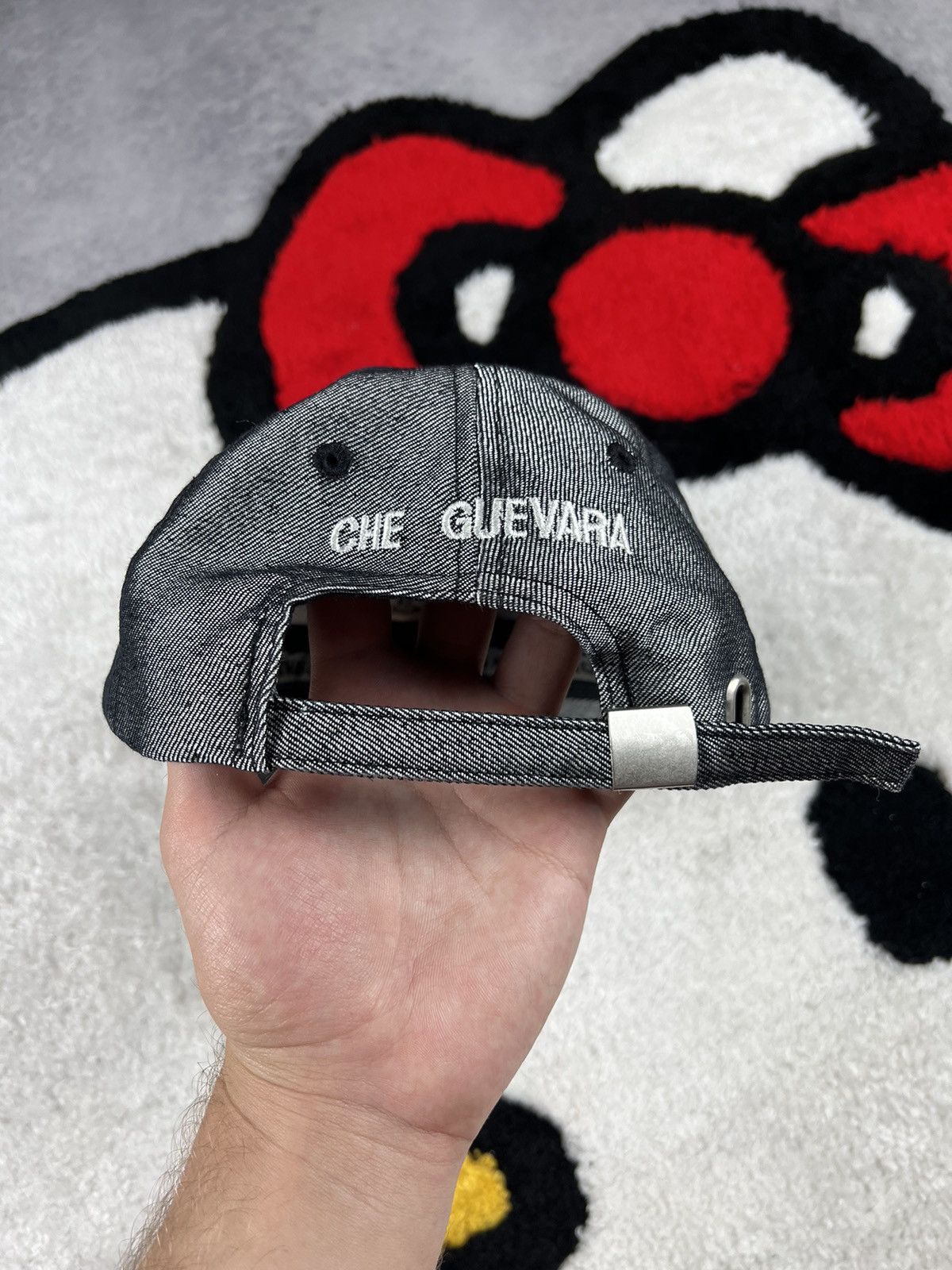 Vintage Vintage Che Guevara Y2K Silver Cap Hat Size ONE SIZE - 4 Thumbnail