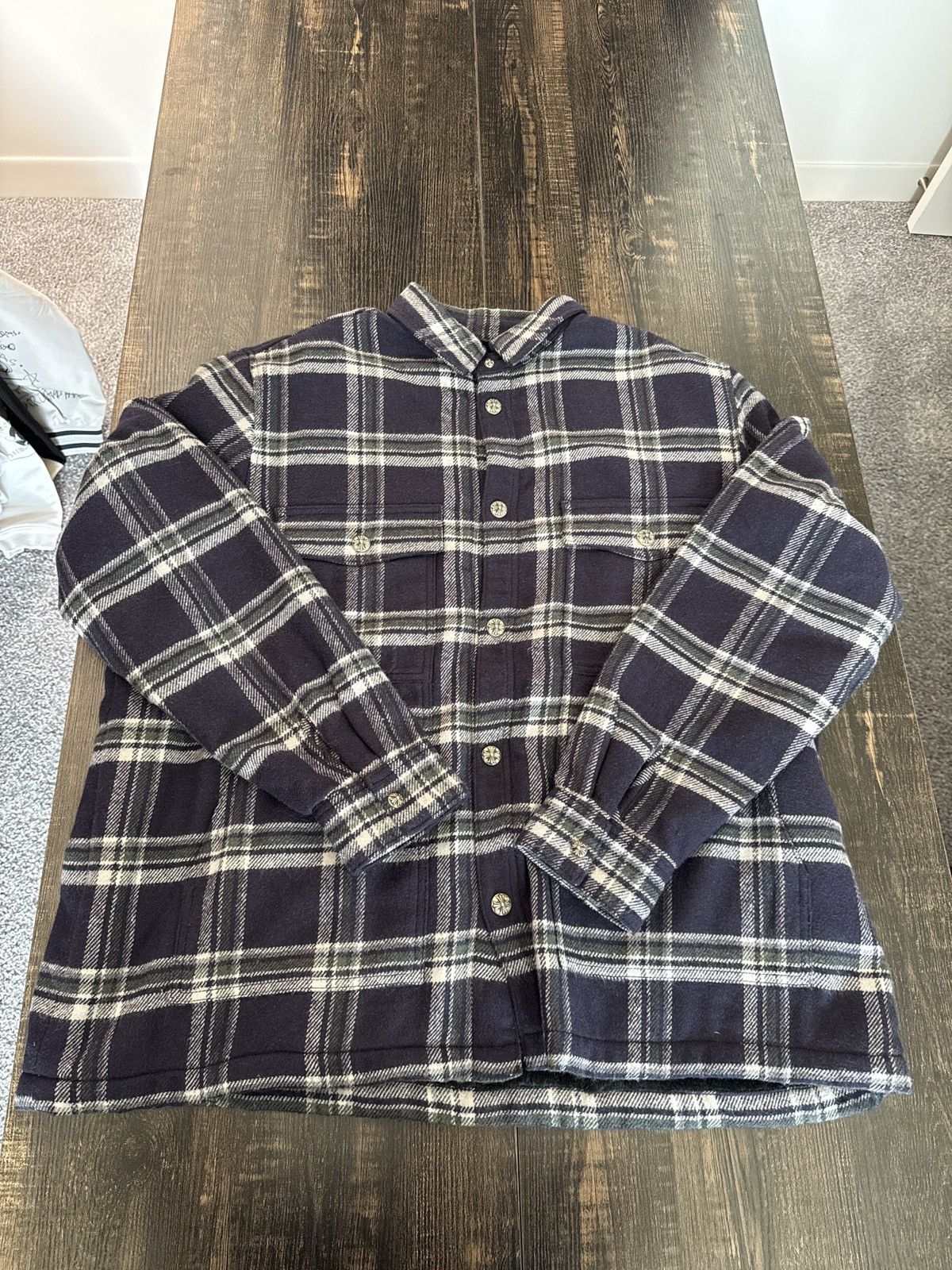 Chrome Hearts Chrome Hearts Insulated Fleece Jacket Size US XXL / EU 58 / 5 - 1 Thumbnail