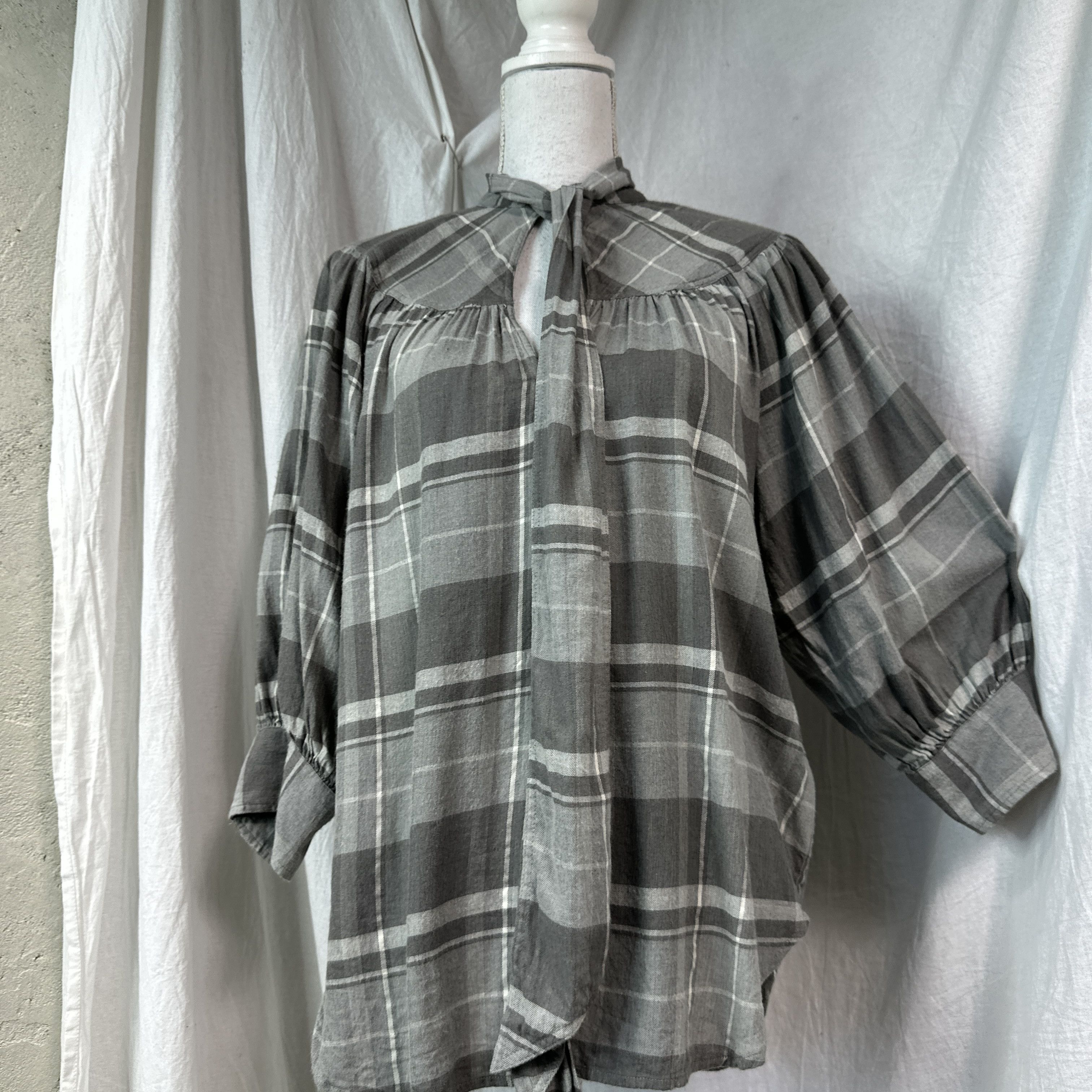 Polo Ralph Lauren Vintage Old Money Tartan Polo Ralph Lauren Tunic Shirt Y2K Size S / US 4 / IT 40 - 3 Thumbnail