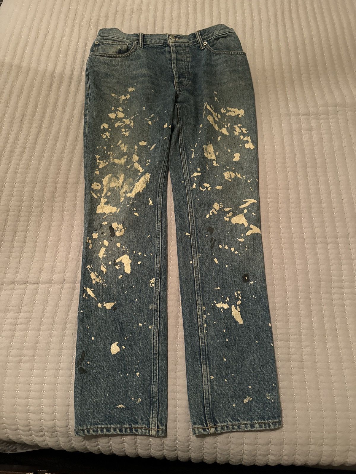 image of Helmut Lang Re-Edition Painter Jeans in Blue, Men's (Size 26)