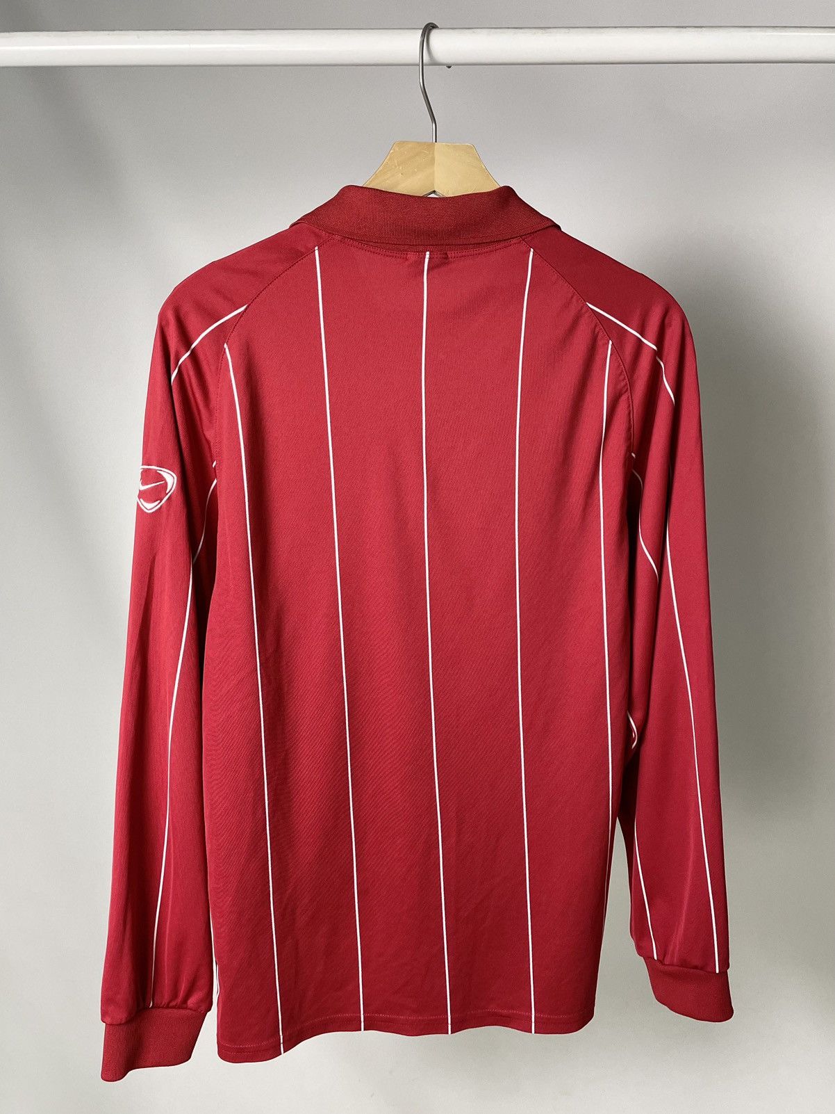 Nike Nike Vintage 🍒 Striped red Jersey long sleeve tee shirt t Size US S / EU 44-46 / 1 - 4 Thumbnail