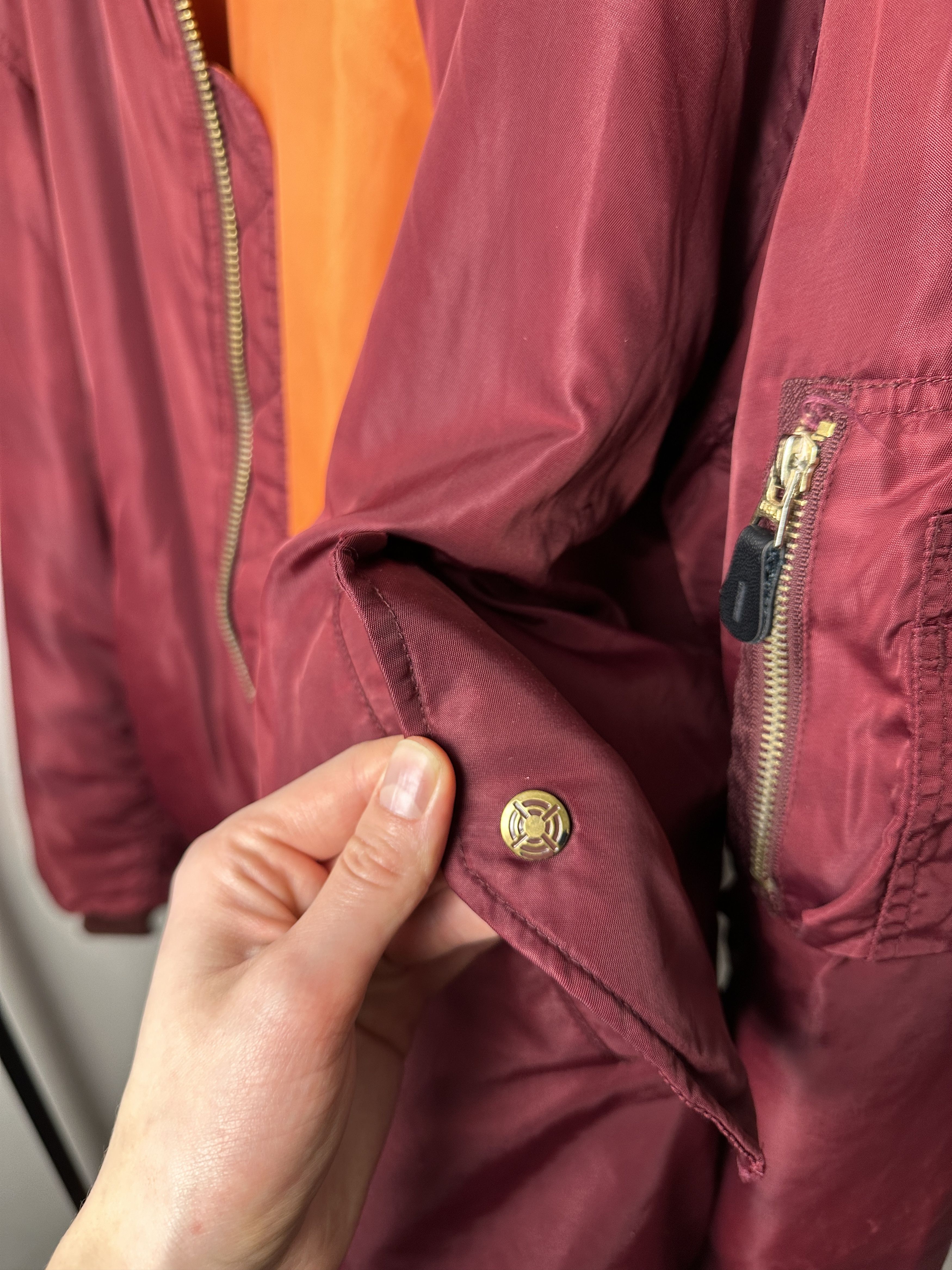 Vintage MA1 Reversible Bomber Jacket Size US XL / EU 56 / 4 - 3 Thumbnail