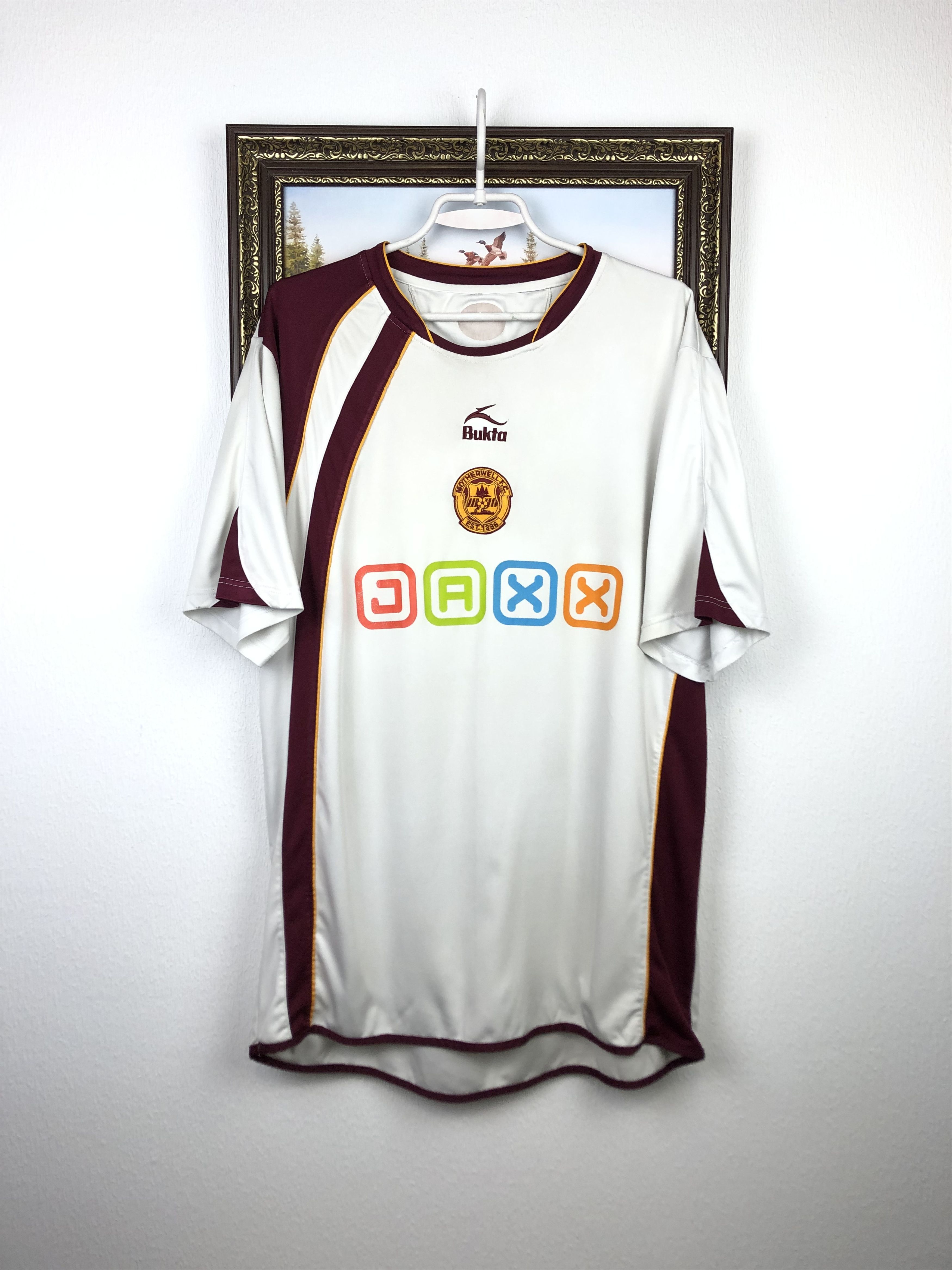 Vintage Motherwell football shirt 2008 Soccer Jersey Trikot Tee Size US XXL / EU 58 / 5 - 1 Thumbnail
