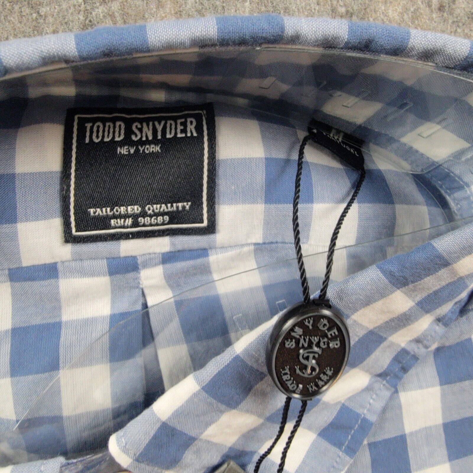 Todd Snyder Todd Snyder Gingham Favorite Oxford Button Down Shirt Size US M / EU 48-50 / 2 - 9 Thumbnail