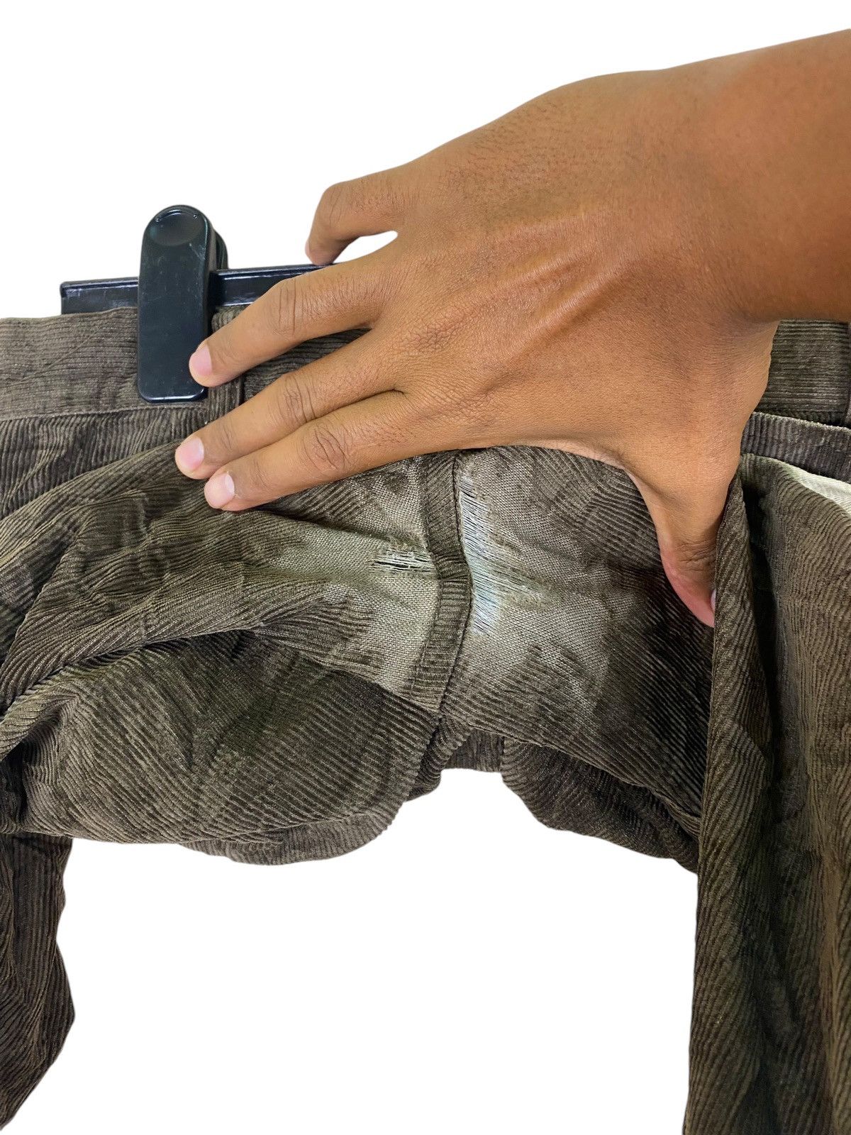 Comme des Garcons AW2004 Comme Des Garcons Homme Corduroy Pants Size US 31 - 15 Thumbnail