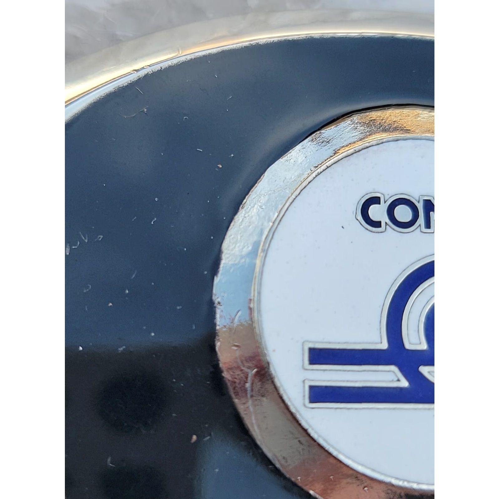 Vintage VINTAGE Conrail Railroad Branded Belt Buckle NEW Black Enamel Belt Buckle Mens Womens Adult Unisex 1980s Vehicles Transportation Metal Size ONE SIZE - 2 Thumbnail