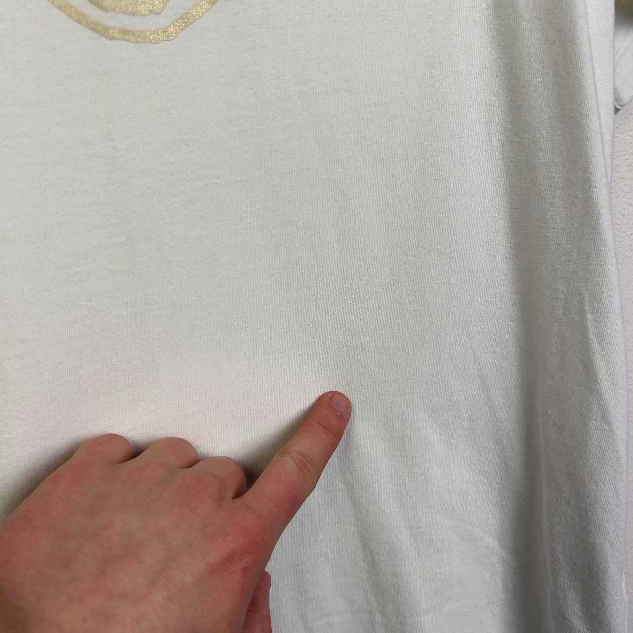 Comme des Garcons PLAY Luxury Play Comme Des Garcons Big logo y2k designer tee Size US M / EU 48-50 / 2 - 10 Thumbnail